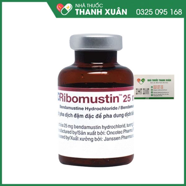 RIBOMUSTIN 25mg - Điều trị bước một cho bệnh bạch cầu lympho mạn